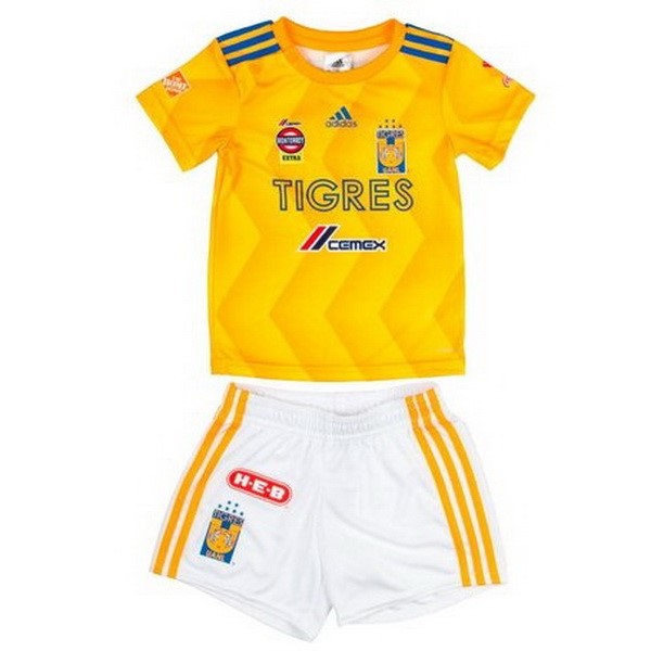 Camiseta Tigres de la UANL Primera equipación Niños 2018-2019 Amarillo